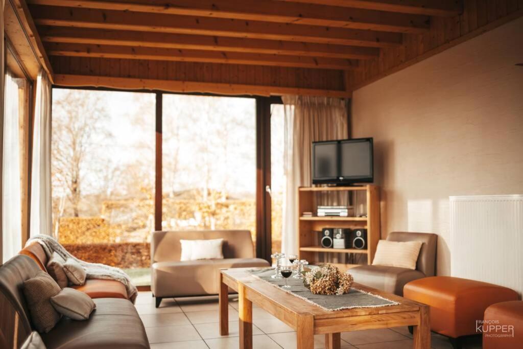 Le Heron 28Pers, Malmedy- Home Cinema, Balneo, Sauna, Jardin Eksteriør billede