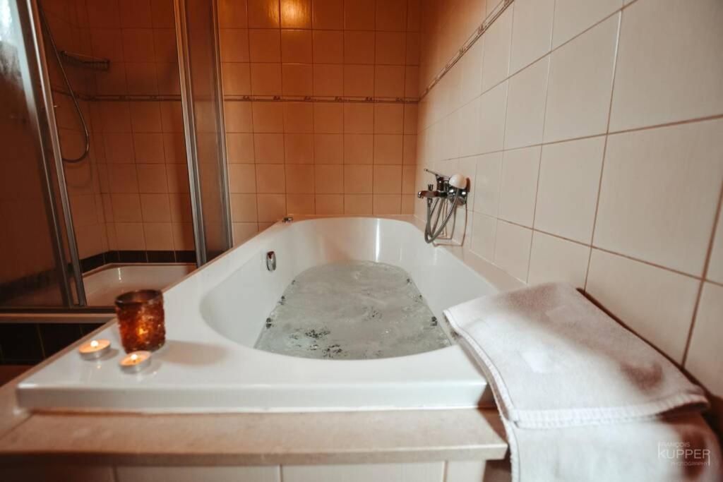 Le Heron 28Pers, Malmedy- Home Cinema, Balneo, Sauna, Jardin Eksteriør billede