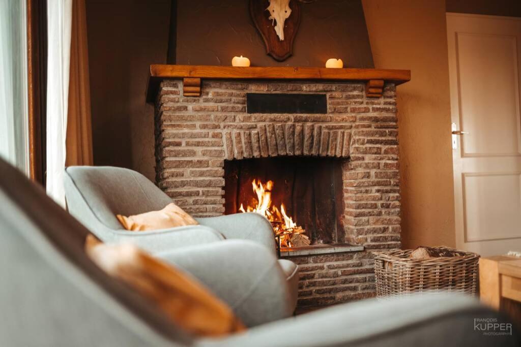 Le Heron 28Pers, Malmedy- Home Cinema, Balneo, Sauna, Jardin Eksteriør billede